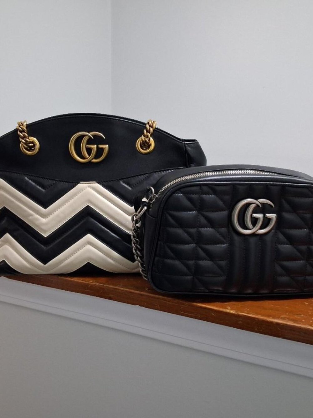 Auth GUCCI Marmont Matelasse GG Shoulder Bag - Picture 14 of 14